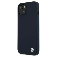 Чохол BMW для iPhone 13 mini Silicone Signature Navy (BMHCP13SSILNA)