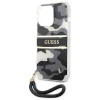 Чохол Guess Camo Strap Collection для iPhone 13 Pro Max Black (GUHCP13XKCABBK)
