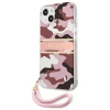 Чохол Guess Camo Strap Collection для iPhone 13 Pink (GUHCP13MKCABPI)