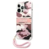 Чохол Guess Camo Strap Collection для iPhone 13 Pro Max Pink (GUHCP13XKCABPI)