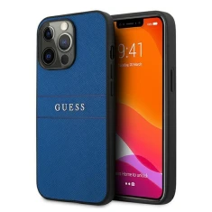 Чохол Guess Saffiano для iPhone 13 Pro Blue (GUHCP13LPSASBBL)