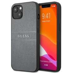 Чохол Guess Saffiano для iPhone 13 mini Grey (GUHCP13SPSASBGR)