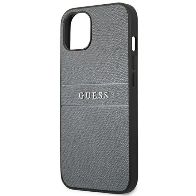 Чохол Guess Saffiano для iPhone 13 mini Grey (GUHCP13SPSASBGR)