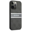 Чохол Guess 4G Stripe для iPhone 13 Pro Grey (GUHCP13L4GDGR)