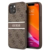 Чохол Guess 4G Stripe для iPhone 13 mini Brown (GUHCP13S4GDBR)