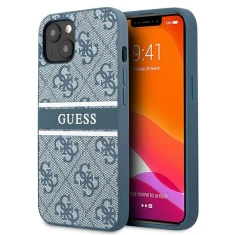 Чехол Guess 4G Stripe для iPhone 13 mini Blue (GUHCP13S4GDBL)