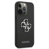 Чохол Guess Saffiano 4G Metal Logo для iPhone 13 Pro Black (GUHCP13LSA4GSBK)