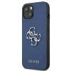 Чохол Guess Saffiano 4G Metal Logo для iPhone 13 mini Blue (GUHCP13SSA4GSBL)