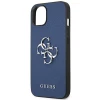 Чохол Guess Saffiano 4G Metal Logo для iPhone 13 mini Blue (GUHCP13SSA4GSBL)