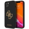 Чохол Guess Silicone 4G Logo для iPhone 13 mini Black (GUHCP13SLS4GGBK)