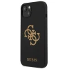 Чохол Guess Silicone 4G Logo для iPhone 13 mini Black (GUHCP13SLS4GGBK)