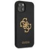 Чохол Guess Silicone 4G Logo для iPhone 13 mini Black (GUHCP13SLS4GGBK)