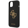 Чохол Guess Silicone 4G Logo для iPhone 13 mini Black (GUHCP13SLS4GGBK)