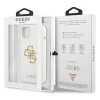 Чохол Guess Silicone 4G Logo для iPhone 13 mini White (GUHCP13SLS4GGWH)