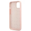 Чохол Guess Silicone 4G Logo для iPhone 13 Pink (GUHCP13MLS4GWPI)