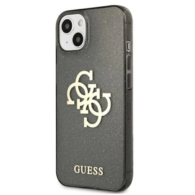 Чохол Guess Glitter 4G Big Logo для iPhone 13 mini Black (GUHCP13SPCUGL4GBK)