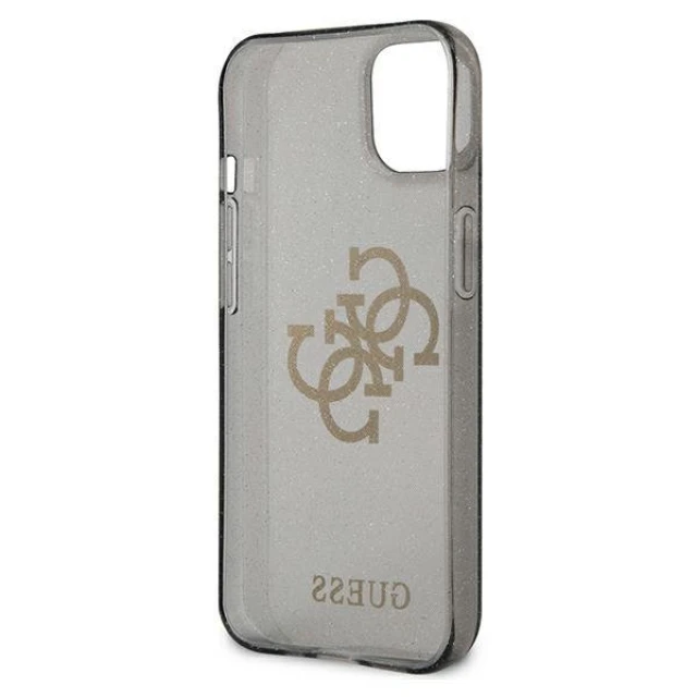 Чохол Guess Glitter 4G Big Logo для iPhone 13 mini Black (GUHCP13SPCUGL4GBK)
