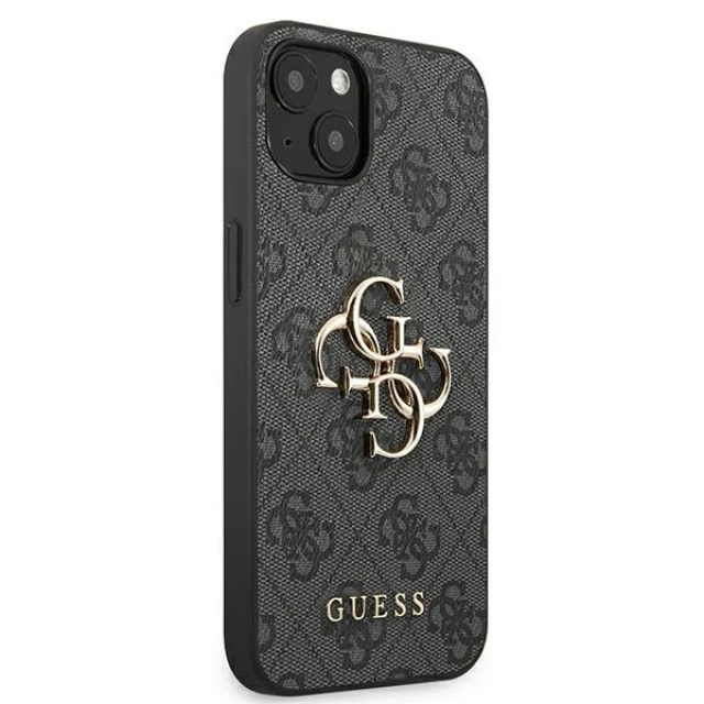 Чехол Guess 4G Big Metal Logo для iPhone 13 mini Grey (GUHCP13S4GMGGR)