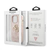 Чохол Guess 4G Big Metal Logo для iPhone 13 Pro Pink (GUHCP13L4GMGPI)