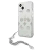 Чохол Guess Peony Chain Collection для iPhone 13 mini Silver (GUHCP13SKSPESI)
