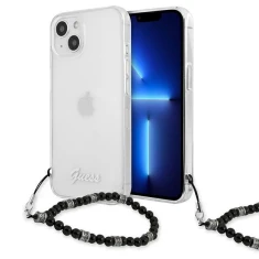Чохол Guess Black Pearl для iPhone 13 Transparent (GUHCP13MKPSBK)