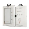 Чохол Guess White Pearl для iPhone 13 mini Transparent (GUHCP13SKPSWH)