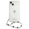 Чохол Guess White Pearl для iPhone 13 Transparent (GUHCP13MKPSWH)