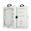 Чохол Guess White Pearl для iPhone 13 Pro Transparent (GUHCP13LKPSWH)