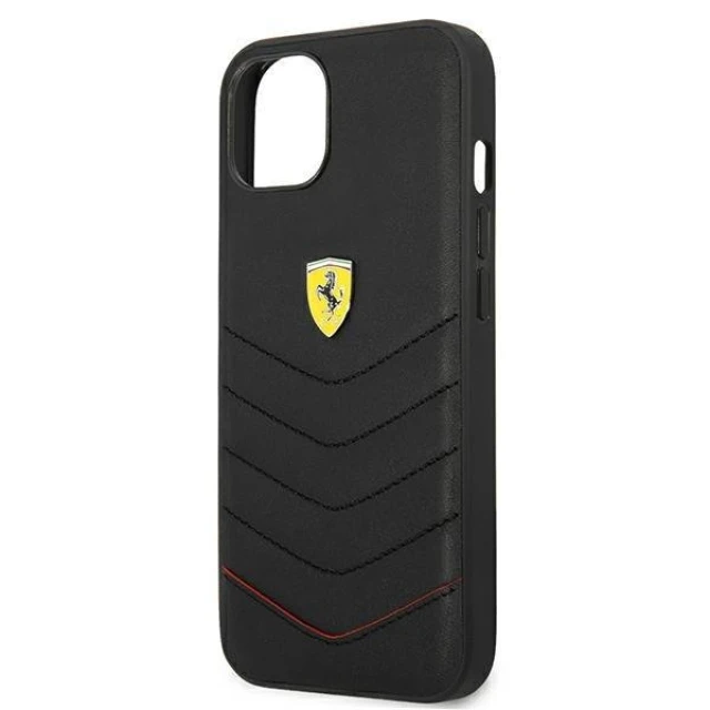 Чохол Ferrari для iPhone 13 mini Off Track Quilted Black (FEHCP13SRQUK)