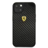 Чехол Ferrari для iPhone 13 mini On Track Real Carbon Black (FEHCP13SFCABK)