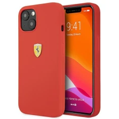 Чохол Ferrari для iPhone 13 mini Silicone Red (FESSIHCP13SRE)