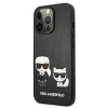 Чохол Karl Lagerfeld Ikonik Karl & Choupette для iPhone 13 | 13 Pro Black (KLHCP13LPCUSKCBK)