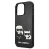 Чохол Karl Lagerfeld Ikonik Karl & Choupette для iPhone 13 | 13 Pro Black (KLHCP13LPCUSKCBK)