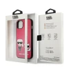 Чохол Karl Lagerfeld Iconic Karl and Choupette для iPhone 13 mini Pink (KLHCP13SPCUSKCP)