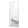 Чохол Karl Lagerfeld Liquid Glitter Karl & Choupette для iPhone 13 Pro Max Silver (KLHCP13XGKCS)