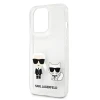 Чохол Karl Lagerfeld Karl & Choupette для iPhone 13 Pro Max Transparent (KLHCP13XCKTR)