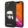 Чохол Karl Lagerfeld Saffiano Iconic Karl's Head для iPhone 13 mini Black (KLHCP13SSAKHBK)