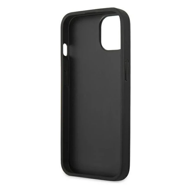 Чохол Karl Lagerfeld Saffiano Iconic Karl's Head для iPhone 13 mini Black (KLHCP13SSAKHBK)