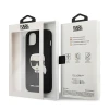 Чохол Karl Lagerfeld Saffiano Iconic Karl's Head для iPhone 13 mini Black (KLHCP13SSAKHBK)