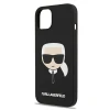 Чохол Karl Lagerfeld Karl's Head для iPhone 13 mini Black (KLHCP13SSLKHBK)