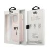 Чохол Karl Lagerfeld Silicone Karl's Head для iPhone 13 Pro Max Light Pink (KLHCP13XSLKHLP)