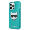 Чохол Karl Lagerfeld Glitter Choupette Fluo для iPhone 13 Pro Blue (KLHCP13LCHTRB)