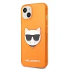 Чохол Karl Lagerfeld Glitter Choupette Fluo для iPhone 13 Orange (KLHCP13MCHTRO)
