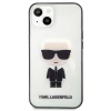 Чохол Karl Lagerfeld Iconic Karl для iPhone 13 mini Transparent (KLHCP13SHIKCK)
