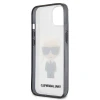 Чохол Karl Lagerfeld Iconic Karl для iPhone 13 mini Transparent (KLHCP13SHIKCK)