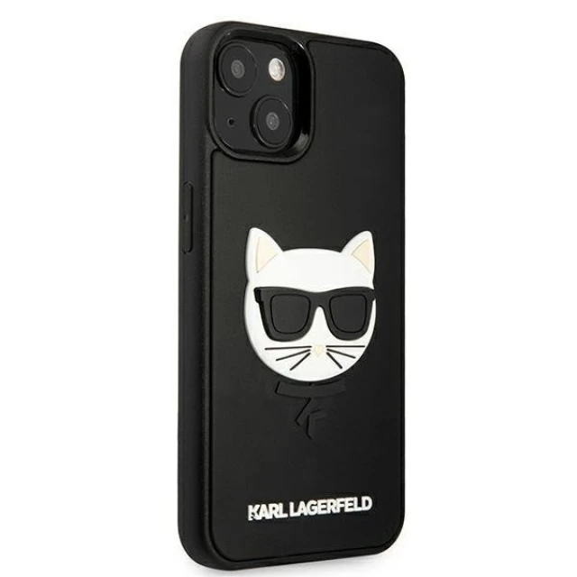 Чохол Karl Lagerfeld Rubber Choupette для iPhone 13 mini Black (KLHCP13SCH3DBK)