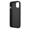 Чохол Karl Lagerfeld Leather Iconic Karl's Head Metal для iPhone 13 mini Blue (KLHCP13SPKMB)