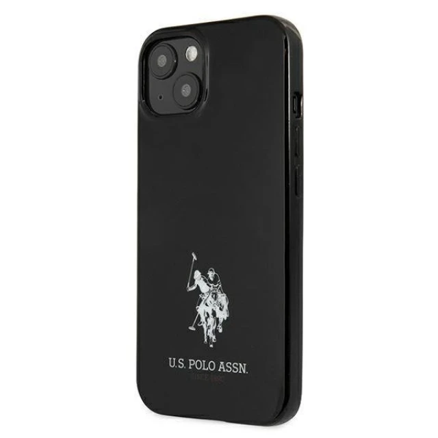 Чохол U.S. Polo Assn Horses Logo для iPhone 13 mini Black (USHCP13SUMHK)
