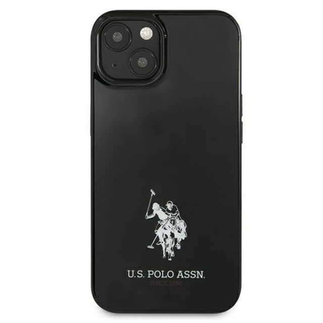 Чохол U.S. Polo Assn Horses Logo для iPhone 13 mini Black (USHCP13SUMHK)