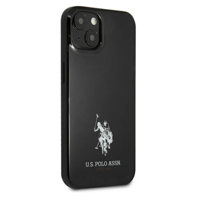 Чохол U.S. Polo Assn Horses Logo для iPhone 13 mini Black (USHCP13SUMHK)